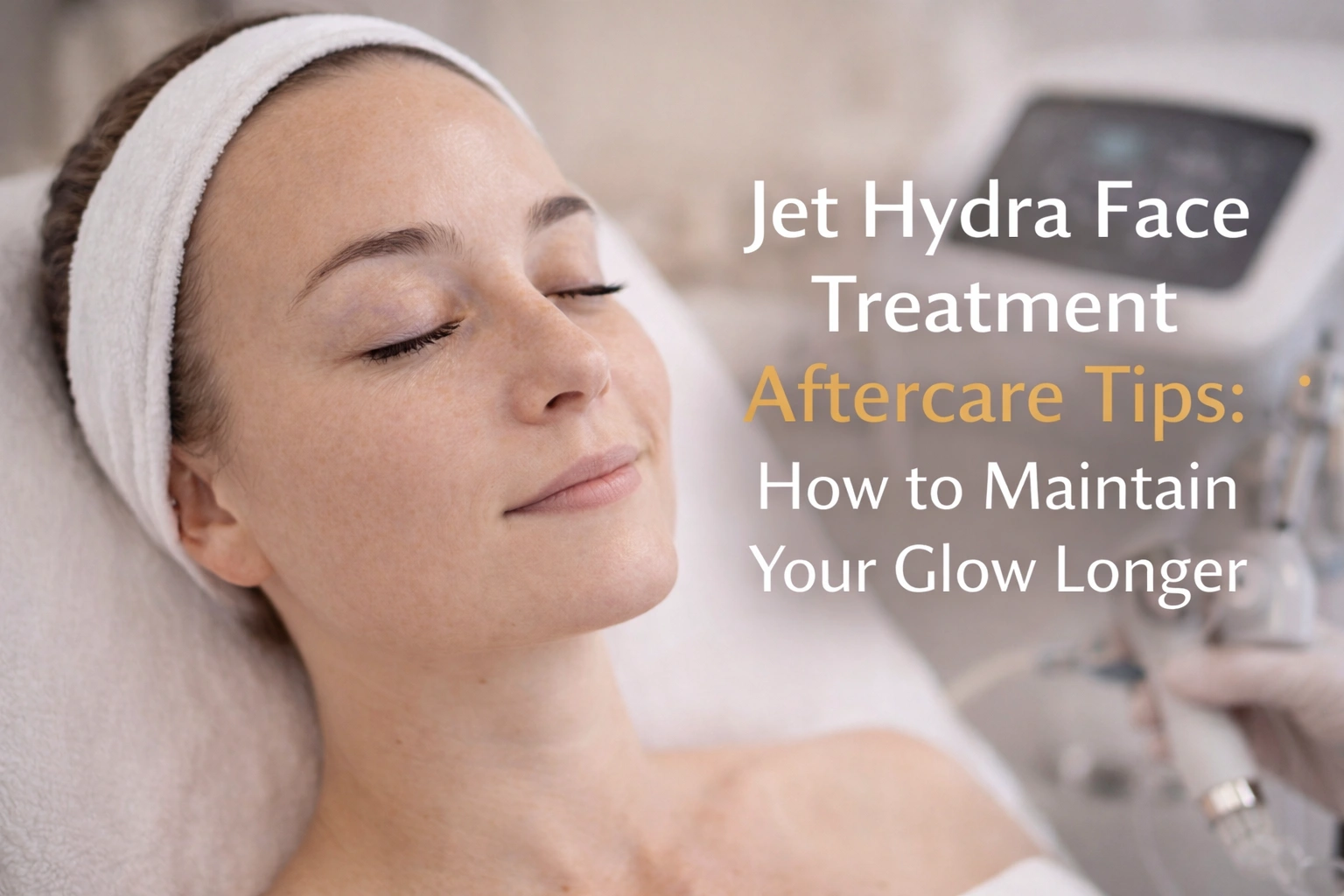 Hydra face treatment