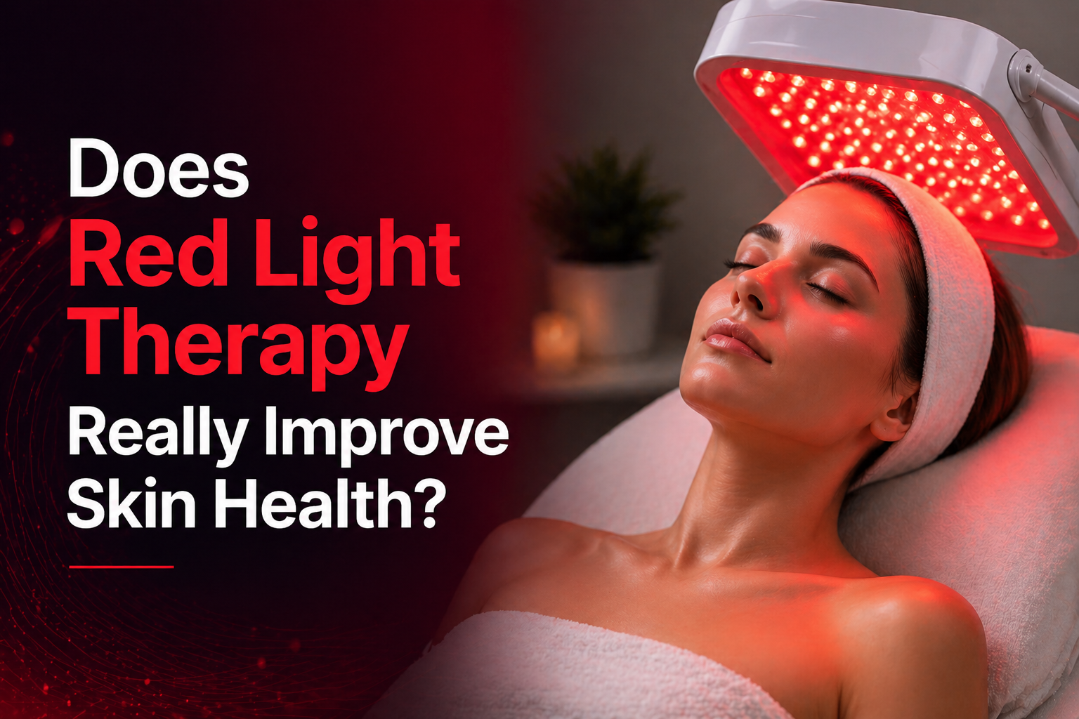 create blog image for Does Red Light Therapy Really Improve Skin Health?